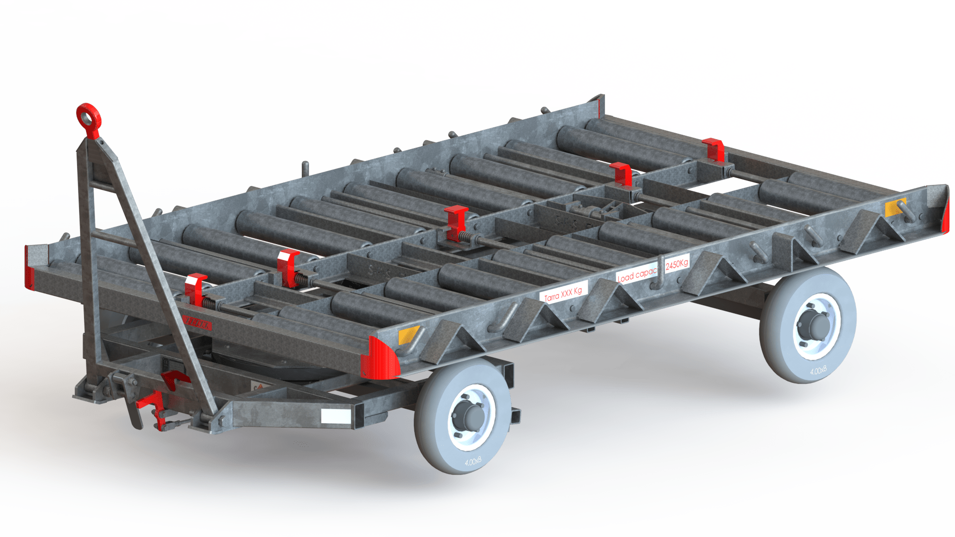 CD-04 5ft. Container Dolly - S-P-S International